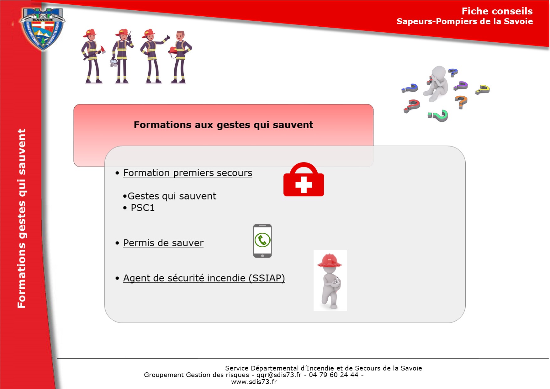 Internet-SDIS73 - Conseils et prévention - Avec navigation - Portail