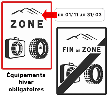 panneau equipement obligatoire